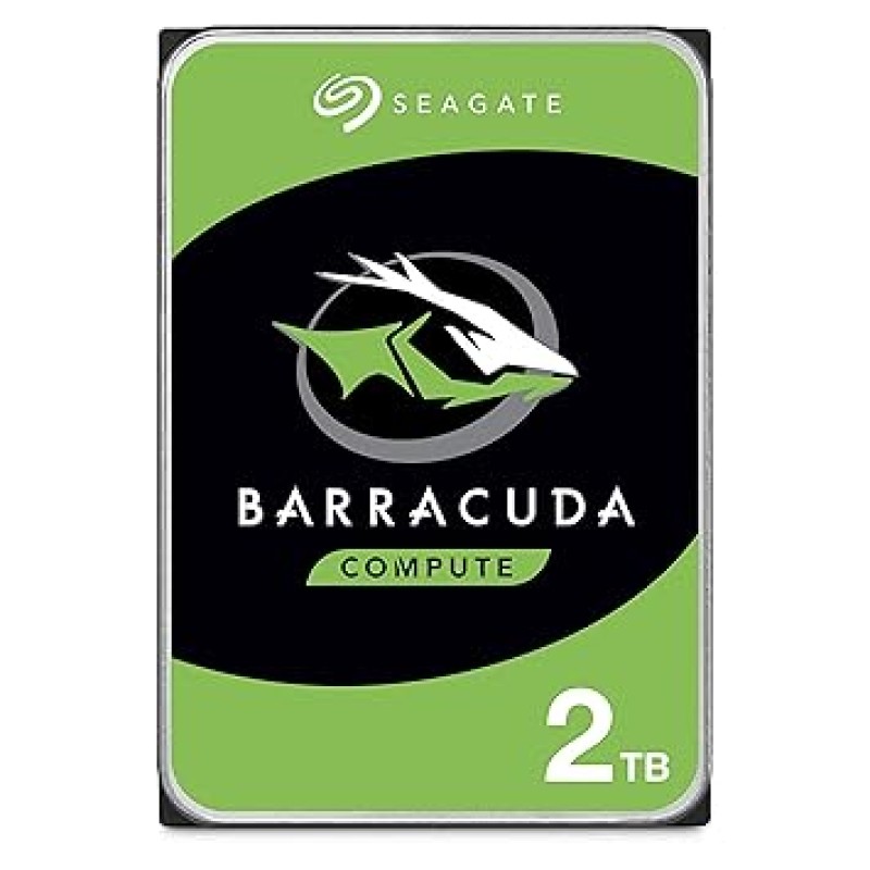 Seagate Store Barracuda Internal Hard Drive 2TB SATA 6Gb/s 256MB Cache 3.5-Inch - Frustration Free Packaging (ST2000DM008)
