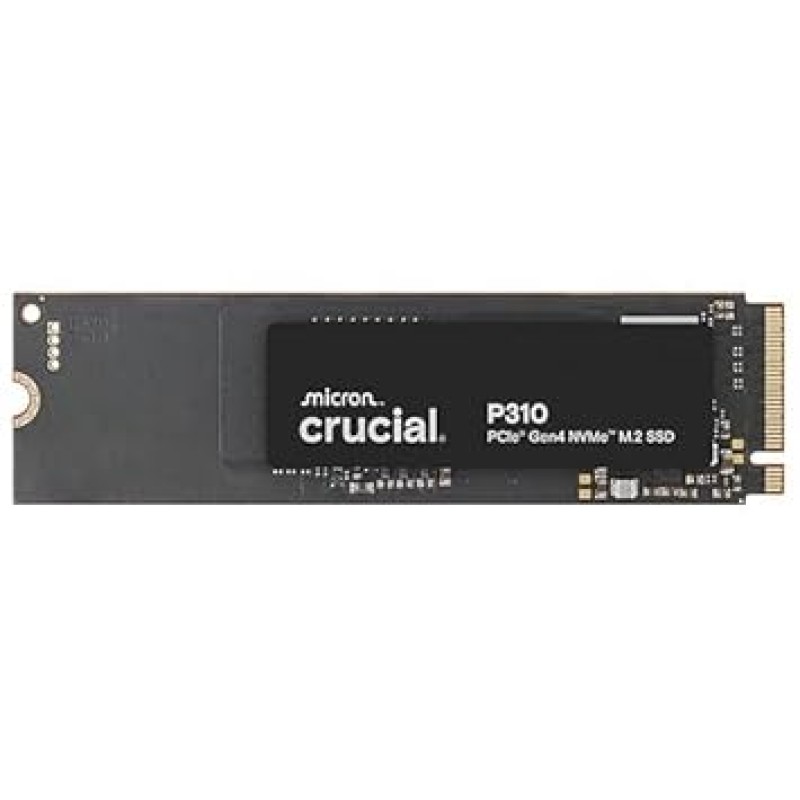 Crucial P310 1TB 2280 PCIe Gen4 3D NAND NVMe M.2 SSD – Up to 7,100 MB/s – Shift up to Gen4 – Internal Solid State Drive (PC) – CT1000P310SSD801