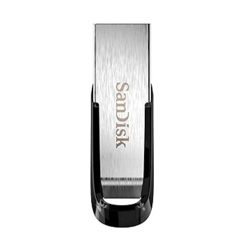 SanDisk Ultra Flair 64GB, USB 3.0, Flash Drive, Upto 150MB/s R, Pendrive, Metal, 5Y Warranty (SDCZ73-064G-I35)
