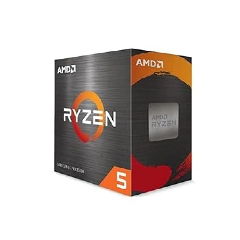 AMD 5000 Series Ryzen 5 5600X Desktop Processor 6 cores 12 Threads 35 MB Cache 3.7 GHz Upto 4.6 GHz Socket AM4 500 Series Chipset (100-100000065BOX)