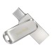SanDisk Ultra Dual Drive Luxe USB_c Type-C 128GB, OTG, Upto 400MB/S, Pendrive, Silver, 5Y Warranty (SDDDC4-128G-I35)