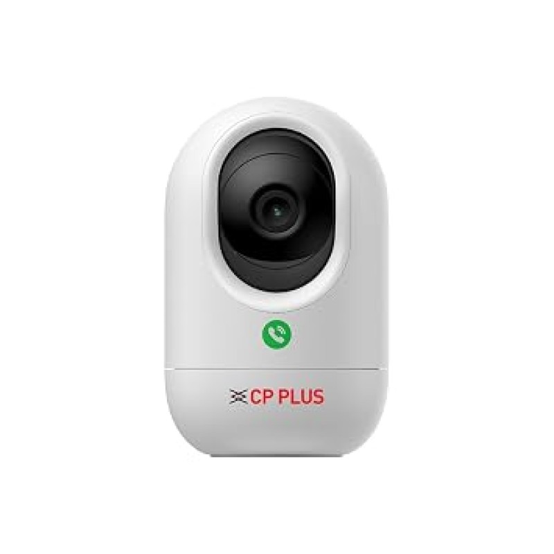 CP PLUS 4MP Quad HD Smart Wi-Fi CCTV Camera | 360° Pan & Tilt | Press to Call | CTC Cyber Secure Tech | Smart Detection Suite | View & Talk | IR Night Vision | Cloud Recording | OK Google | CP-E44Q
