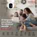 CP PLUS 3MP Full HD Smart Wi-Fi CCTV Camera | 360° Pan Tilt | CTC Cyber Secure Tech | View & Talk | Motion Tracking | Night Vision | SD Card (Up to 256GB) | Alexa OK Google | CP-E35Q