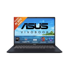 ASUS Vivobook 14, Smartchoice, AMD Ryzen AI 5 330, 16GB RAM, 512GB SSD,FHD+ 14