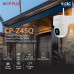CP PLUS 3MP Full HD Smart Wi-Fi CCTV Camera | 360° Pan Tilt | CTC Cyber Secure Tech | View & Talk | Motion Tracking | Night Vision | SD Card (Up to 256GB) | Alexa OK Google | CP-E35Q