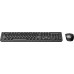 HP KM200 Wireless Mouse and Keyboard Combo, Full-Size Ergonomic Design, 3 Button and Built-in Scroll Wheel, 2.4 GHz Wireless connectio, 3 Years Warranty (7J4G8AA)