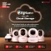 CP PLUS 3MP Full HD Smart Wi-Fi CCTV Camera | 360° Pan Tilt | CTC Cyber Secure Tech | View & Talk | Motion Tracking | Night Vision | SD Card (Up to 256GB) | Alexa OK Google | CP-E35Q