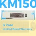 HP KM150 Wired Keyboard and Mouse Combo Full-Size Keyboard, 1600 DPI Ergonomic Optical Sensor Mouse, Instant USB Plug-and-Play, 12 Shortcut Keys, Adjustable Slope Keyboard (3-Years Warranty)