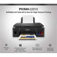 Canon PIXMA MegaTank G2010 All-in-One Ink Tank Colour Printer (Black)