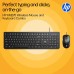 HP KM200 Wireless Mouse and Keyboard Combo, Full-Size Ergonomic Design, 3 Button and Built-in Scroll Wheel, 2.4 GHz Wireless connectio, 3 Years Warranty (7J4G8AA)