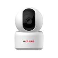 CP PLUS 3MP Full HD Smart Wi-Fi CCTV Camera | 360° Pan Tilt | CTC Cyber Secure Tech | View & Talk | Motion Tracking | Night Vision | SD Card (Up to 256GB) | Alexa OK Google | CP-E35Q