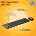HP KM200 Wireless Mouse and Keyboard Combo, Full-Size Ergonomic Design, 3 Button and Built-in Scroll Wheel, 2.4 GHz Wireless connectio, 3 Years Warranty (7J4G8AA)