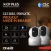 CP PLUS 3MP Full HD Smart Wi-Fi CCTV Camera | 360° Pan Tilt | CTC Cyber Secure Tech | View & Talk | Motion Tracking | Night Vision | SD Card (Up to 256GB) | Alexa OK Google | CP-E35Q